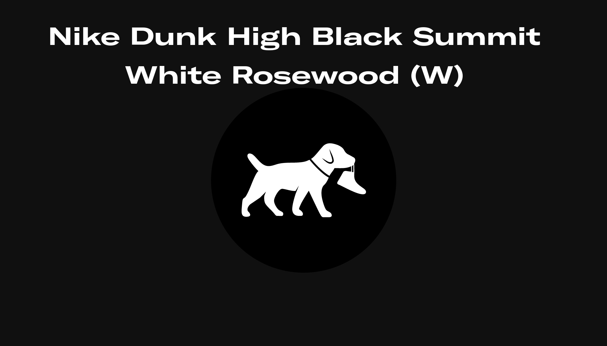 dunk high black white release date